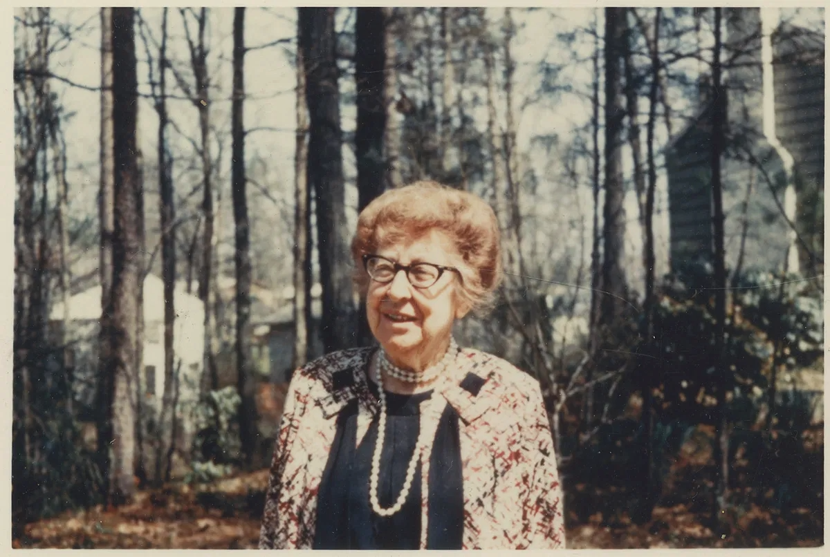 Jeannette Rankin at home