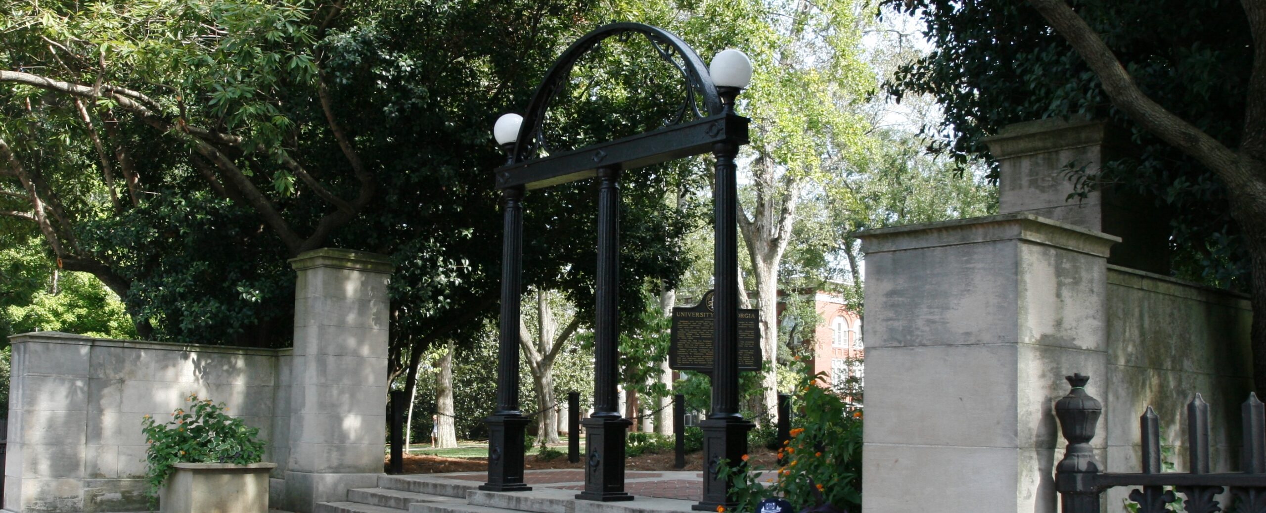 UGA Arch the traditional entrance to Historic North Campus